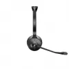 Jabra Engage 55 Stereo cuffie con microfono DECT wireless, on-ear, USB-A, ottimizzate per Microsoft Teams, nero/titanio