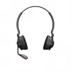 Jabra Engage 55 Stereo cuffie con microfono DECT wireless, on-ear, USB-A, ottimizzate per Microsoft Teams, nero/titanio