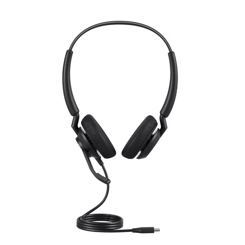 Jabra Engage 40 - USB-C UC stereo, cablato, ufficio/call center, 63 g, cuffia, nero