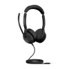 Jabra Evolve2 50 - USB-C MS stereo, cablato, 20 - 20000 Hz, ufficio/call center, 127 g, cuffia, nero