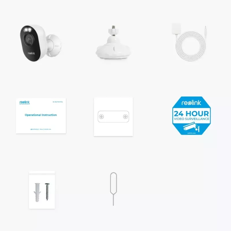 Telecamera di videosorveglianza IP Reolink Lumus Series E430 4MP