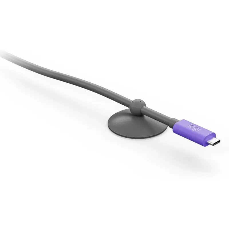 Cavo USB Logitech 952-000195 USB 3.2 Gen 2 5 m USB-C grafite viola