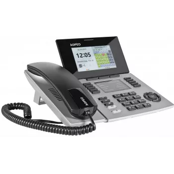 Telefono IP AGFEO ST 56 argento LCD