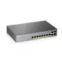 Switch di rete Zyxel GS1350-12HP-EU0101F managed L2 Gigabit Ethernet (10/100/1000) Power over Ethernet (PoE) grigio
