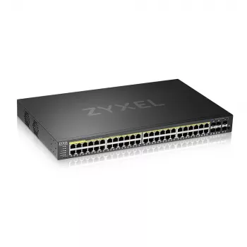 Switch di rete Zyxel GS2220-50HP-EU0101F managed L2 Gigabit Ethernet (10/100/1000) Power over Ethernet (PoE) nero