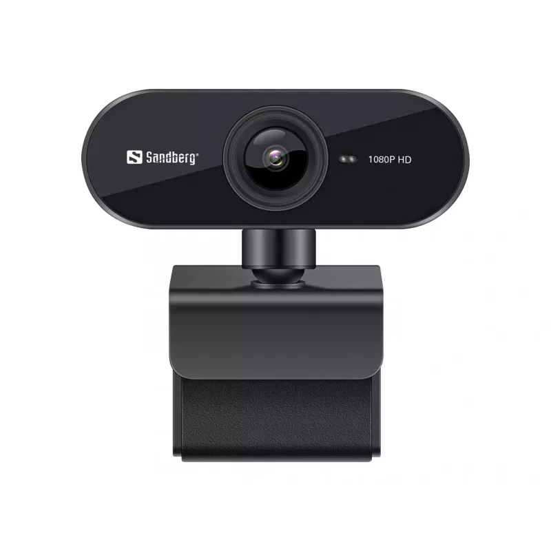 Webcam USB Sandberg Flex 1080P HD, 2 MP, 1920 x 1080 pixel, Full HD, 30 fps, USB, nero