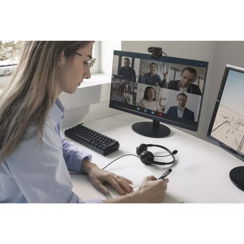 Webcam USB Sandberg Flex 1080P HD, 2 MP, 1920 x 1080 pixel, Full HD, 30 fps, USB, nero
