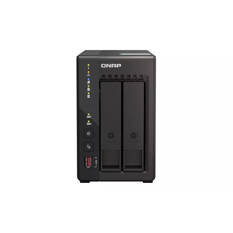 QNAP TS-253E NAS tower Intel® Celeron® J6412 8 GB 0 TB QNAP QTS nero