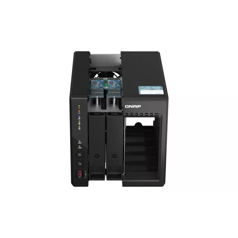 QNAP TS-253E NAS tower Intel® Celeron® J6412 8 GB 0 TB QNAP QTS nero