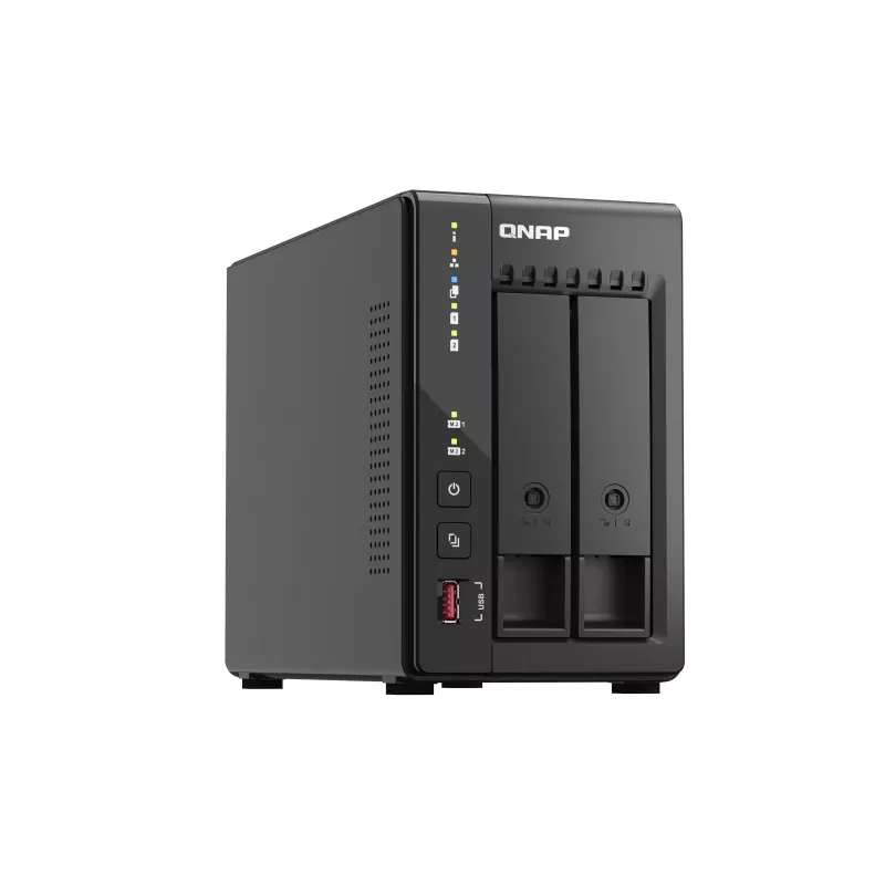 QNAP TS-253E NAS tower Intel® Celeron® J6412 8 GB 0 TB QNAP QTS nero