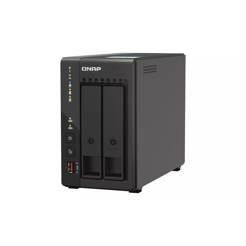 QNAP TS-253E NAS tower Intel® Celeron® J6412 8 GB 0 TB QNAP QTS nero
