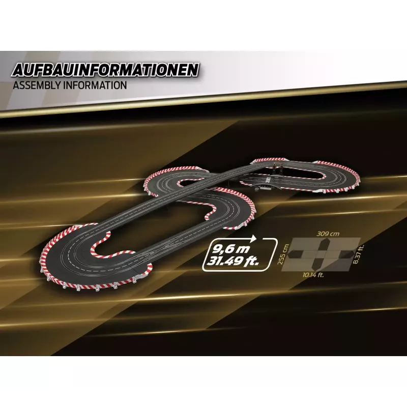 Set auto da corsa e pista CARRERA Carrera Full Speed Multicolour