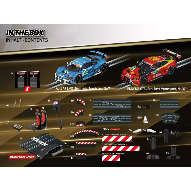 Set auto da corsa e pista CARRERA Carrera Full Speed Multicolour