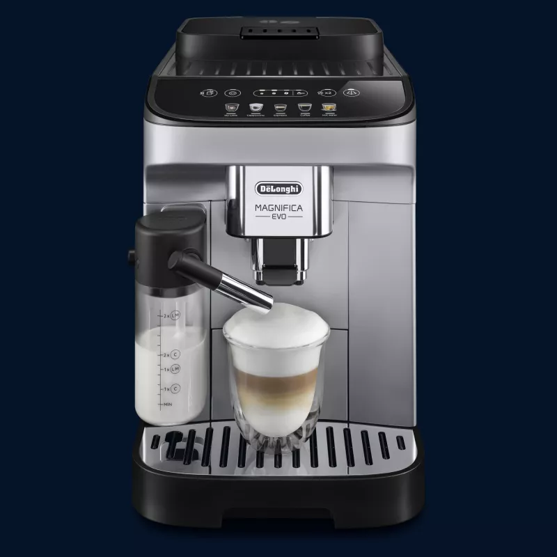 Macchina per espresso De’Longhi Magnifica ECAM 290.61.SB — automatica, serbatoio acqua 1,8 l, controllo touch, 1450 W, argento