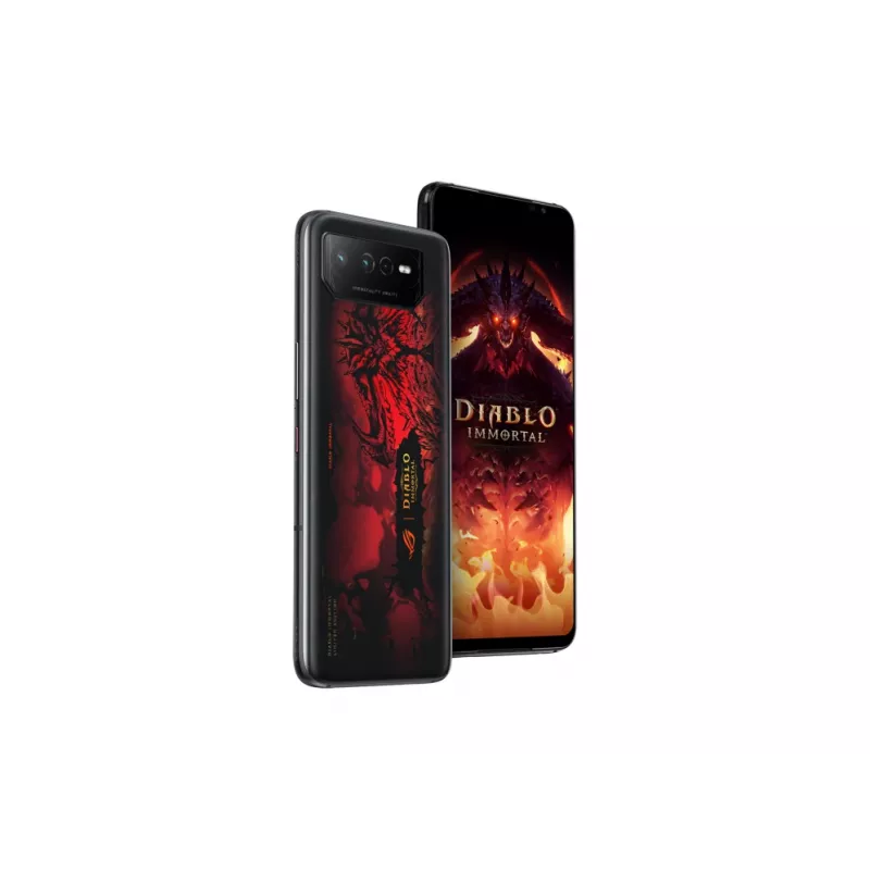 ASUS ROG Phone 6 Diablo Immortal Edition 17,2 cm (6,78 inch) Dual SIM Android 12 5G USB Type-C 16 GB 512 GB 6000 mAh nero, rosso