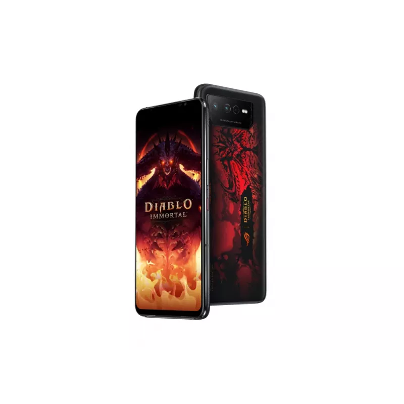 ASUS ROG Phone 6 Diablo Immortal Edition 17,2 cm (6,78 inch) Dual SIM Android 12 5G USB Type-C 16 GB 512 GB 6000 mAh nero, rosso