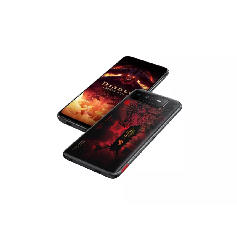 ASUS ROG Phone 6 Diablo Immortal Edition 17,2 cm (6,78 inch) Dual SIM Android 12 5G USB Type-C 16 GB 512 GB 6000 mAh nero, rosso