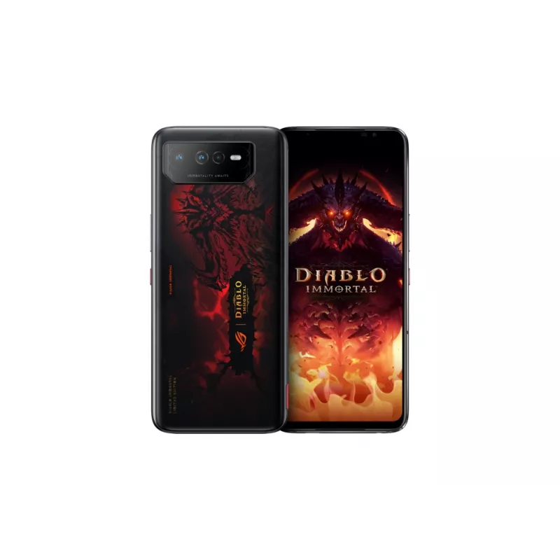 ASUS ROG Phone 6 Diablo Immortal Edition 17,2 cm (6,78 inch) Dual SIM Android 12 5G USB Type-C 16 GB 512 GB 6000 mAh nero, rosso