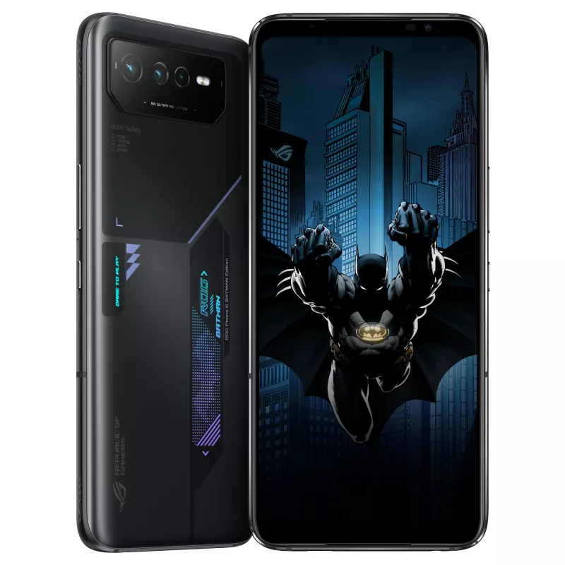 ASUS ROG Phone 6D Batman Edition, 12 GB/256 GB, 6,78 pollici, Night Black