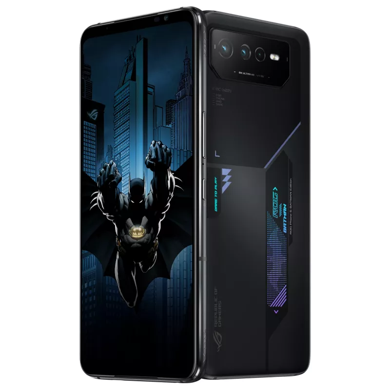 ASUS ROG Phone 6D Batman Edition, 12 GB/256 GB, 6,78 pollici, Night Black