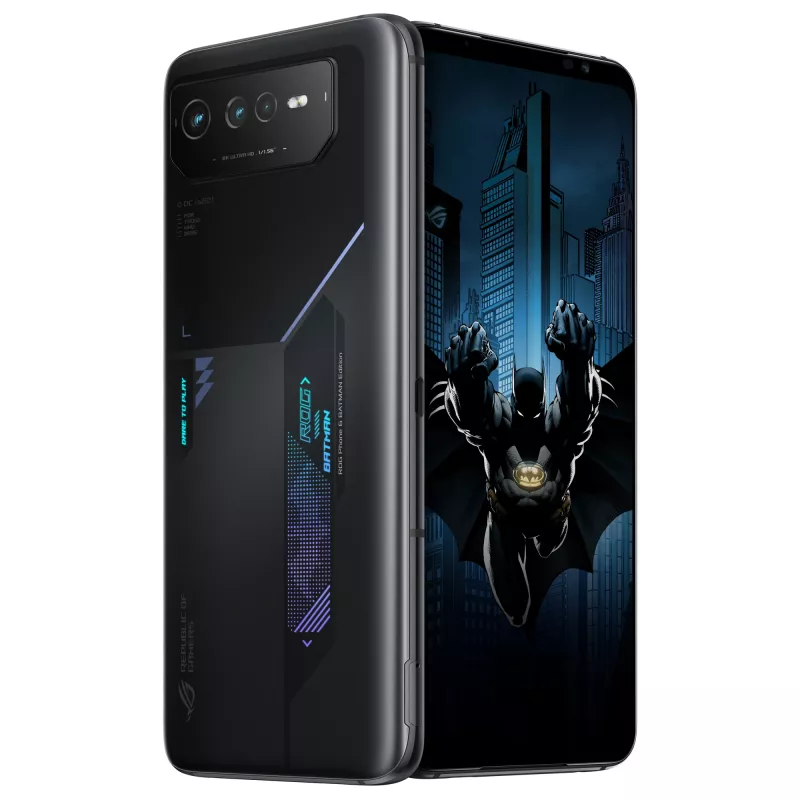 ASUS ROG Phone 6D Batman Edition, 12 GB/256 GB, 6,78 pollici, Night Black