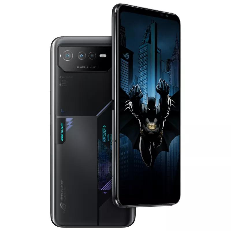 ASUS ROG Phone 6D Batman Edition, 12 GB/256 GB, 6,78 pollici, Night Black