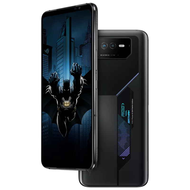 ASUS ROG Phone 6D Batman Edition, 12 GB/256 GB, 6,78 pollici, Night Black