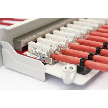 Cavo da installazione DIGITUS - Cat 7 - S/FTP - AWG 23/1 - Simplex - 50 m - arancione - 1200 MHz Dca (EN 50575), scatola di carta, SX