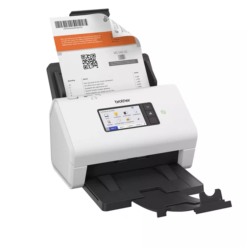 Brother ADS-4900W scanner ADF + scanner con alimentatore 600 x 600 DPI A4 nero, bianco