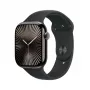 APPLE Watch Series 10 GPS + Cellular 46mm cassa in titanio ardesia con cinturino Sport nero - M/L