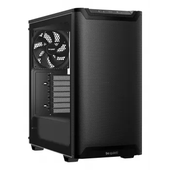 Case PC bequiet! PURE BASE 501 Airflow Window MIDI Tower — ATX, vetro temperato, supporto 3x140/240 mm, 2x3,5