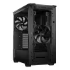 be quiet! PURE BASE 501 Airflow Window BGW74 case PC Midi Tower, ATX, finestra in vetro temperato, 2 ventole PWM da 140 mm, radiatore fino a 360 mm, 2x 3,5″ + 5x 2,5″, 2x USB 3.0, USB 3.2 Gen 2 Type-C, nero