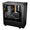 be quiet! PURE BASE 501 Airflow Window BGW74 case PC Midi Tower, ATX, finestra in vetro temperato, 2 ventole PWM da 140 mm, radiatore fino a 360 mm, 2x 3,5″ + 5x 2,5″, 2x USB 3.0, USB 3.2 Gen 2 Type-C, nero