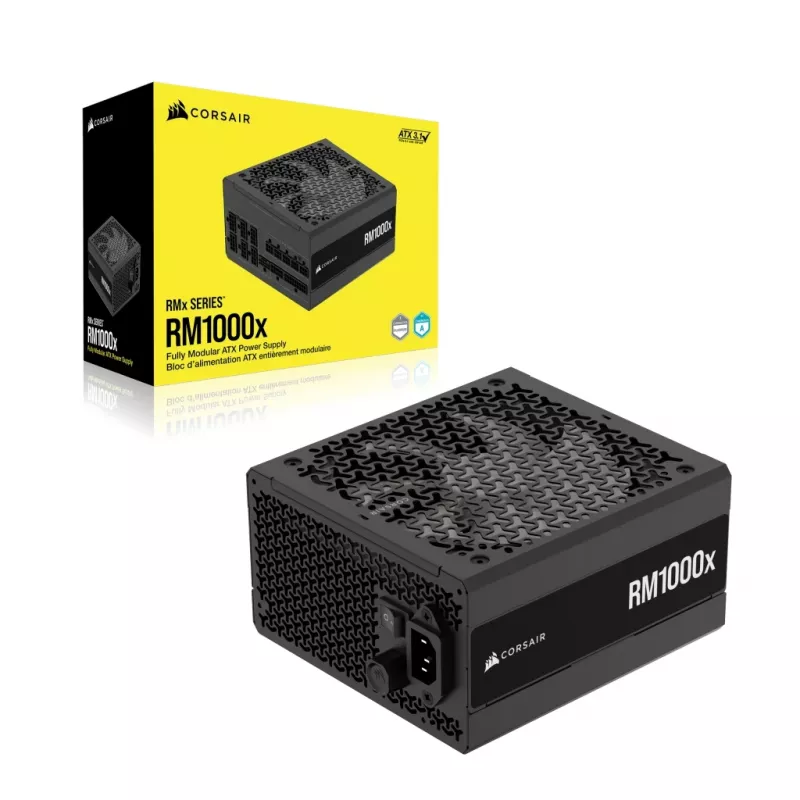 CORSAIR alimentatore - 1000W RMx Series RM1000x 24-Pin ATX nero
