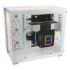 Case PC be quiet! LIGHT BASE 900 DX bianco Full Tower — supporto ATX/EATX, pannello laterale in vetro, Multi-RGB, GPU max 495 mm, altezza dissipatore CPU 190 mm