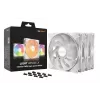 be quiet! LIGHT WINGS LX 140mm PWM High Speed confezione da 3 bianco ventole per case PC 14 cm 3 pz.