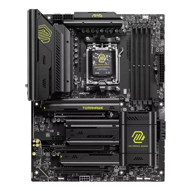 Scheda madre MSI MAG X870 TOMAHAWK WIFI — AMD X870, socket AM5, ATX, DDR5, Wi‑Fi 7, 2,5GbE