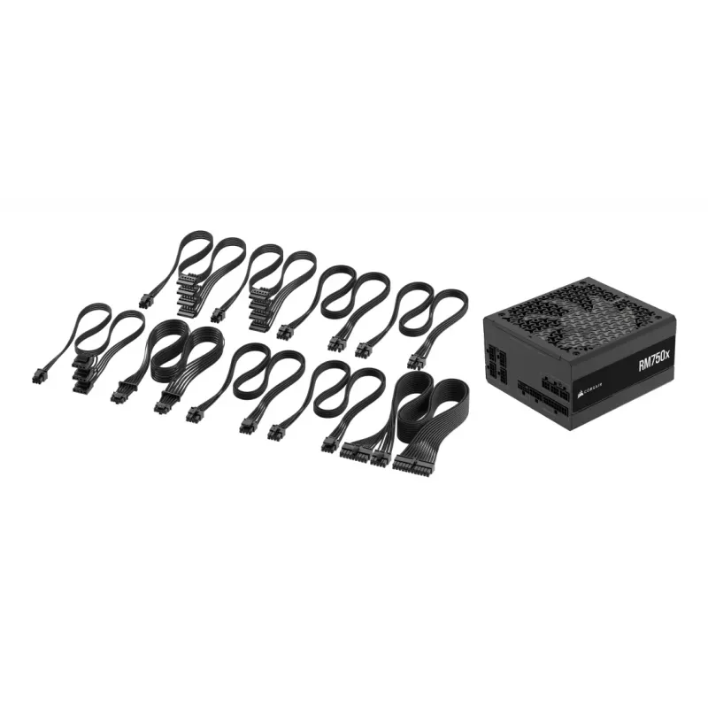 CORSAIR alimentatore – 750 W RM750x 24-Pin ATX nero