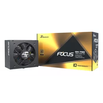 SEASONIC Focus Gx alimentatore 750 W 20+4 Pin ATX ATX nero