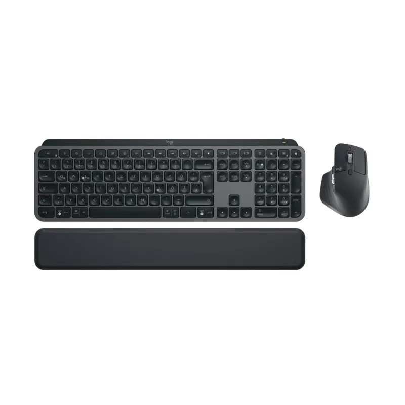 LOGITECH Mx Keys S Combo - grafite - Qwertz Deu