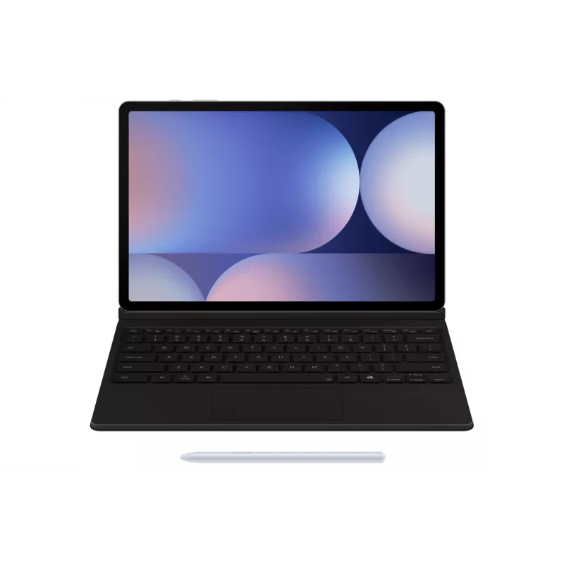 Samsung EF-DX825 QWERTZ tedesca Pogo Pin nero