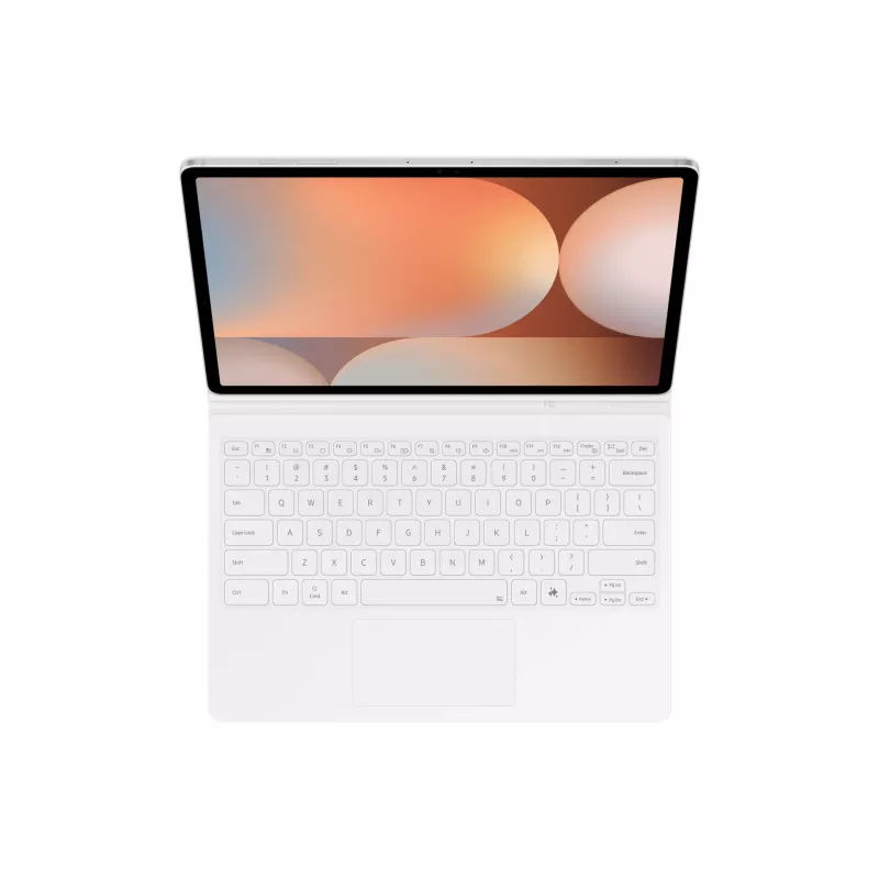Samsung EF-DX825 QWERTZ tedesco Pogo Pin bianco