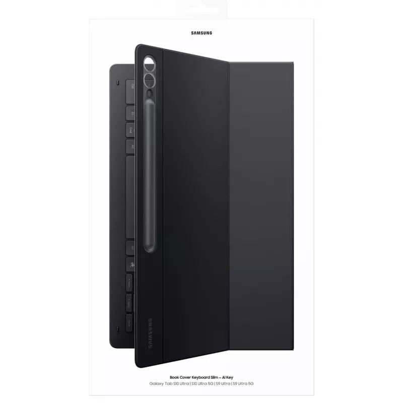 Samsung EF-DX920 QWERTZ tedesco Pogo Pin nero