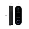 Smart Doorbell Hombli confezione nero bianco IP65 wireless 1080p