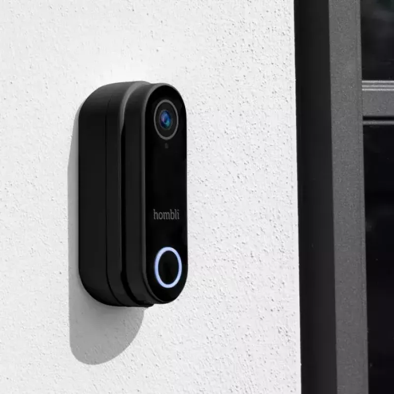 Smart Doorbell Hombli confezione nero bianco IP65 wireless 1080p