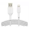 BELKIN cavo Lightning a USB-A, intrecciato, 1 m, bianco