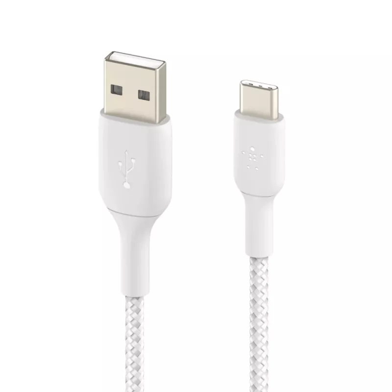 Cavo USB Belkin BoostCharge CAB002BT2MWH 2 m USB A a USB C bianco