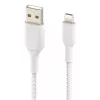 Cavo BELKIN Lightning a USB-A intrecciato 2 m bianco