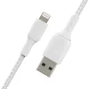 Cavo BELKIN Lightning a USB-A intrecciato 2 m bianco
