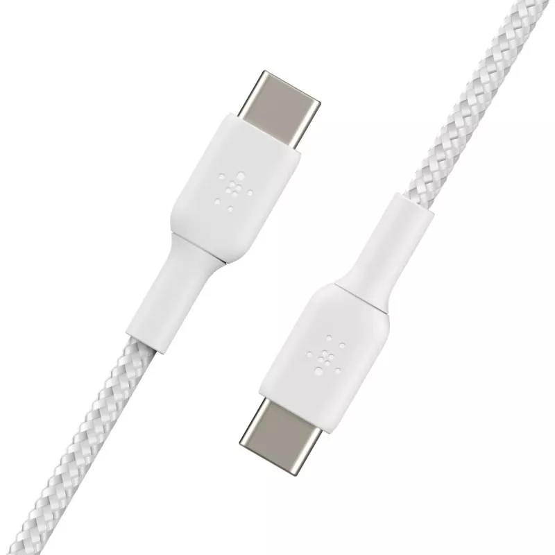 Cavo USB Belkin CAB004BT1MWH2PK USB 2.0 1 m USB C bianco